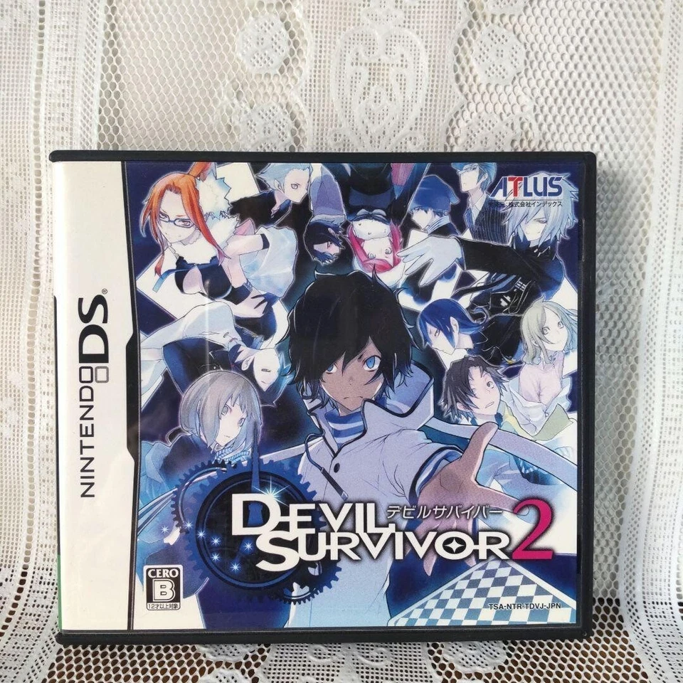 Devil Survivor 2 Nintendo DS Atlas Megami Ibunroku 2011 With Box Used Japan F/S - Image 4 of 4