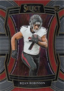 2023 Panini Select Insert Phenomenon BIJAN ROBINSON RC Falcons