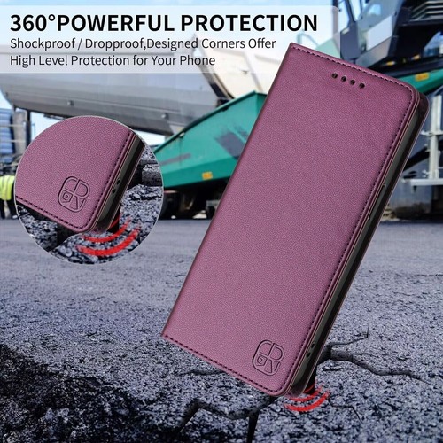 For Google Pixel 9A, Luxury Shockproof Cover Flip Leather Wallet Stand Soft Case - 第 4/30 張圖片