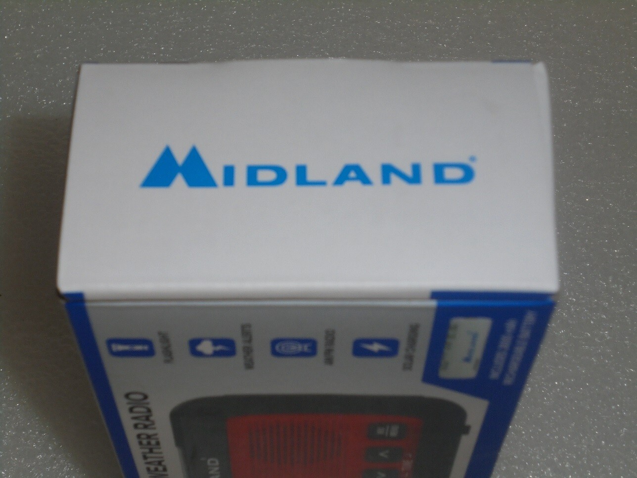 MIDLAND EMERGENCY ALERT WEATHER RADIO, BATTERY, CRANK,USB ER50! NEW