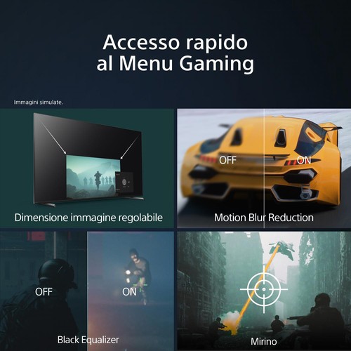 Sony Smart TV 55 Pollici 4K Ultra HD LED HDR Google TV Nero KD-55X85L - Foto 8 di 10