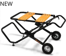 Portable Table Saw Stand,330 Lbs Load Capacity Rolling Foldable Table Saw Table,