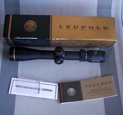 LEUPOLD VX-R CDS Hunting Scope 4-12X40MM FIREDOT 111238 30mm MIB