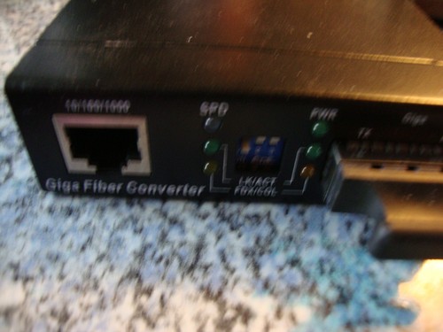 1x Giga Fiber Converter,schwarz,Version 1.1 - Bild 3 von 6