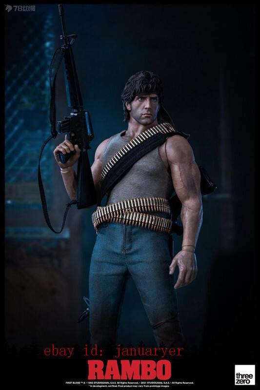 新品 threezero ランボー スリーゼロ ホットトイズ hottoys Perfect Threezero 1/6 Film First Blood John Lambo Action
