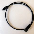 VICTRON ENERGY SOLAR PANEL CABLE SINGLE CORE M / F CONNECTORS 1M 4SQMM