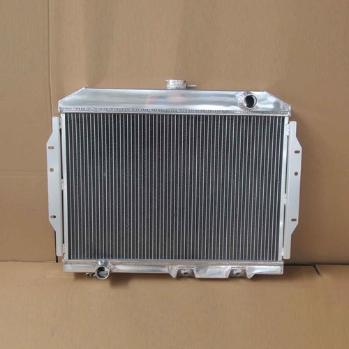 AT For AMC Marlin Rebel Javelin Wagon Rambler 58-74 407 3Rows Aluminum Radiator - Foto 6 di 7
