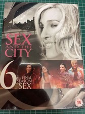 Sex And The City The Complete Season 6 Six 5 discs DVD New and Sealed