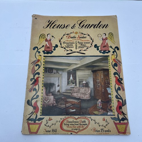 HOUSE & GARDEN June 1941   Magazine Part 1 - Picture 1 of 8