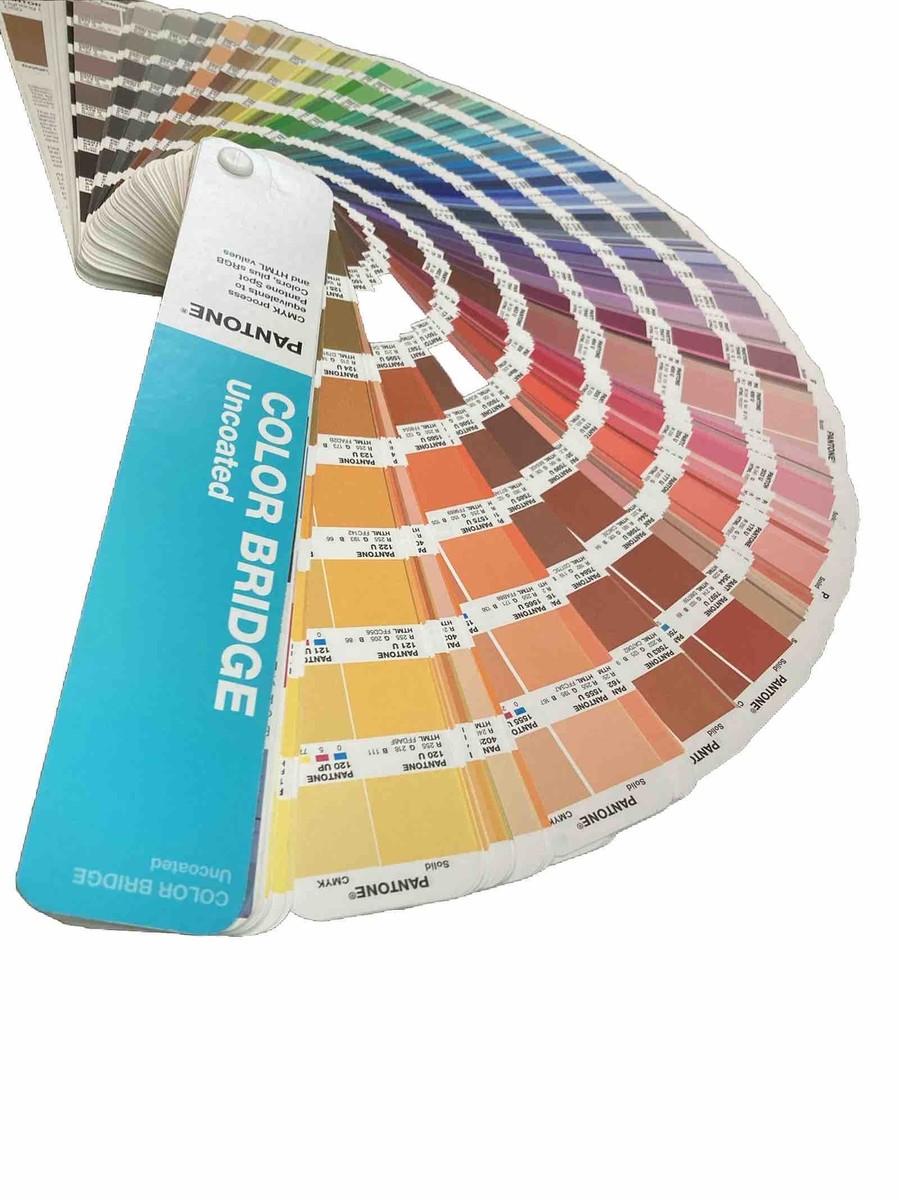 Pantone Color Bridge Color Guide Uncoated GG6104A Color Reference