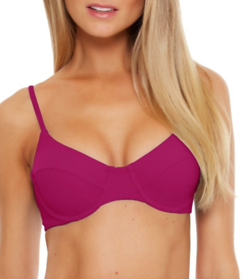 Becca by Rebecca Virtue Heather Striped Bra Top L63159