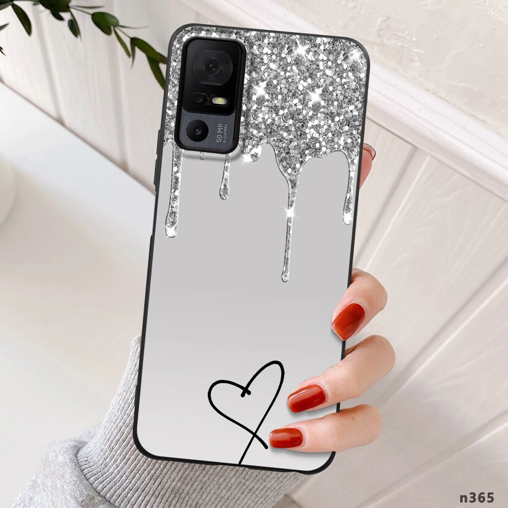 Phone Case For TCL 40 50 XL 501 503 T-Mobile Revvl 7 Girl Gorgeous Printed Cover
