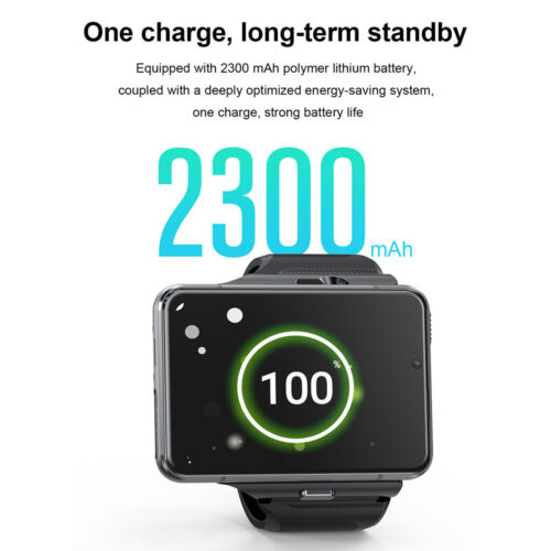 Large Screen 4G Smart Watch Android 9.0 4GB+64GB Heart Rate Monitor Wristwatch - Picture 12 of 17