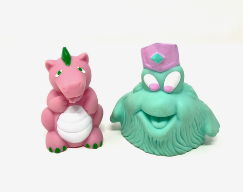 Vintage 80er Hasbro My Little Pony G1 Hugster Bushwoolie Spike the Dragon Figuren