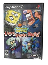 SpongeBob SquarePants: Lights, Camera, Pants Sony PlayStation 2 PS2 Tested