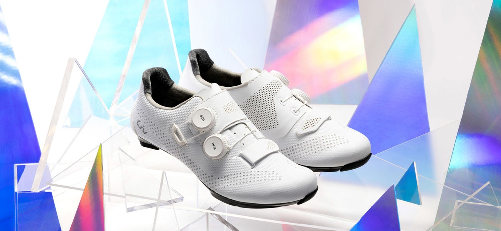 ZAPATOS DE CARRETERA LIV MACHA PRO BLANCOS NUEVOS