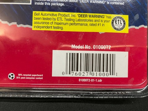 NEW!! Set of 2 Packages ~ Cobbs Deer Warning Air Flow Activated   - Foto 5 di 5