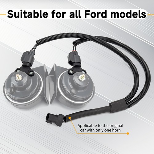 Ford Horn 1 to 2 Plug Special Plug Car Horn Connection Adapter Wire for Ford - Picture 6 of 7