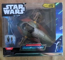 Jazwares Star Wars Micro Galaxy Squadron Boba Fett's Starship #0021 Slave 1