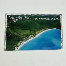 Postcard Aerial View Magens Bay St. Thomas US Virgin Islands