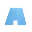 Leg U Drape Sheet with Legging, Laminated Absorbent Fabric, Size 1.60 x 2.25 Mtr