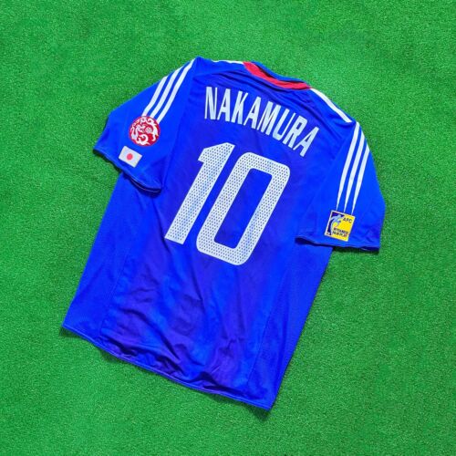 2004 Japan Home Jersey Player Issued 2004 Asian Cup Adidas Authentic XL Size - Picture 4 of 17
