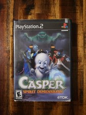 Casper: Spirit Dimensions (Sony PlayStation 2, 2001) Game And Case