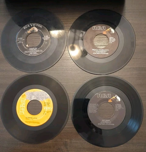 Lot Of 4 Elvis Presley 45rpm Records