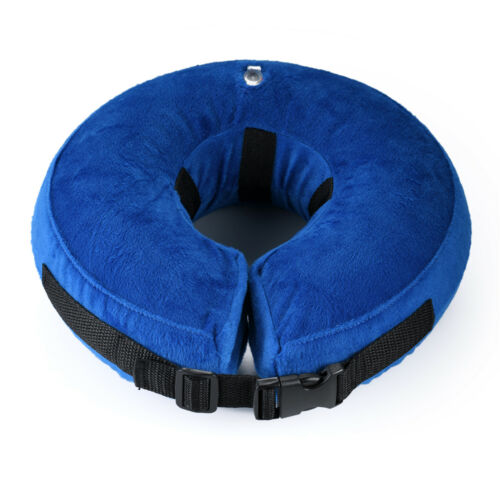Inflatable Collar For Dogs Cats Soft Pet Recovery Collar Will Not Block Eyesight - Picture 12 of 16