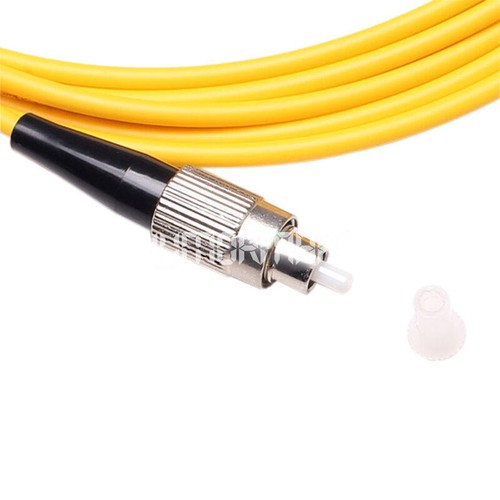 2pcs 15M FC to ST SM Simplex 9/125 3.0mm Fiber Optic Patch Cord Jumper Cable NEW - Picture 8 of 10