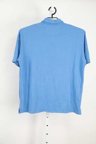 Jamaica Jaxx Poloshirt Herren Extra Large Blau Gerippt Kurzarm - Bild 3 von 8