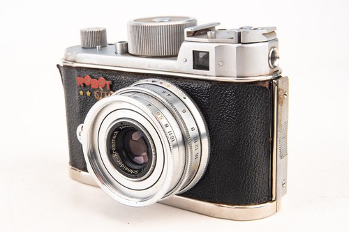 Berning Robot Star analoge Kleinbildkamera Quadratformat mit Xenar 38 mm f/2,8 V25 - Bild 3 von 9