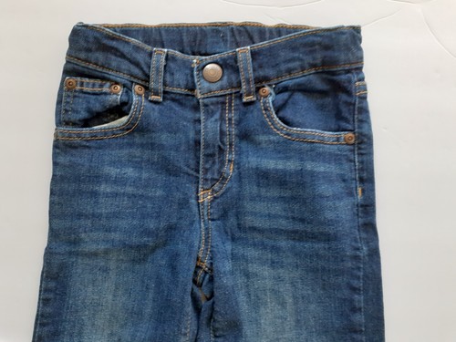 Sonoma Boys Jeans Dark Wash Adjustable Waist Size 7 Slim - Picture 2 of 9