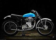 A4 Metal Sign Velocette MSS 500