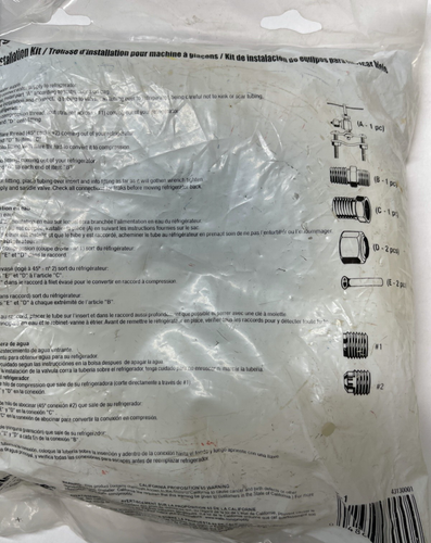 WATTS K-1 Polyethylene Ice Maker Installation Kit 25-ft 1/4" inkl. Hardware - Picture 2 of 3