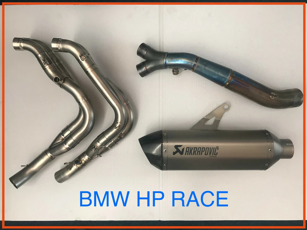 BMW S 1000 RR HP RACE ABGASANLAGE TITAN AKRAPOVIC + ECE  