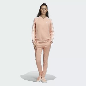 NEW adidas Originals Women's Superstar Track Pants Dust Pink sz XL 192609869956 | eBay