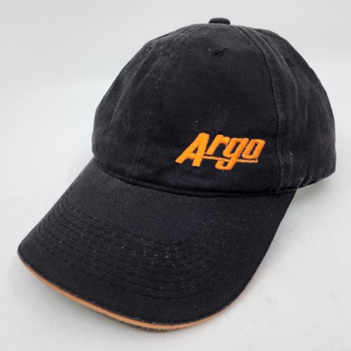 Argo Full-Fit Snapback Baseball Hat Cap Black - Picture 2 of 9