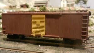 Athearn-HO-BB-Unlettered-40-039-Boxcar-Upgraded-Exc
