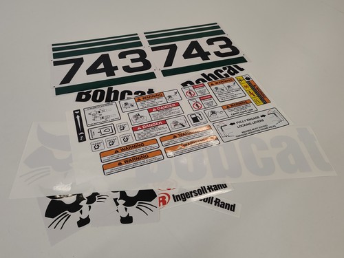 Bobcat 743 Loader decal aufkleber sticker adesivo set - Picture 2 of 3