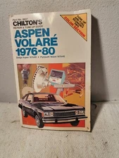 Chilton 6637 Aspen Volare 1976-1980 Repair and Tune-Up Guide