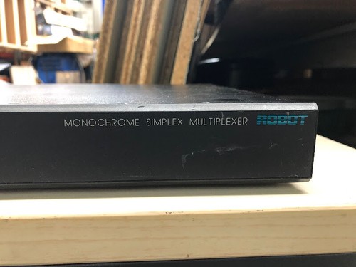 ROBOT Simplex Monochrome Black & White CCTV Multiplexer SMV104 BNC 4 In 4 Out - Picture 2 of 6