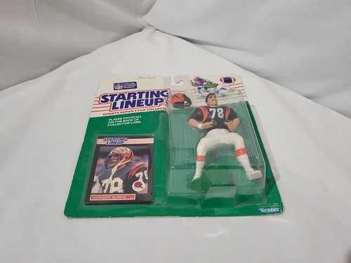 KENNER 1989 STARTING LINEUP SLU NFL ANTHONY MUNOZ CINCINNATI BENGALS MOC - Picture 4 of 10
