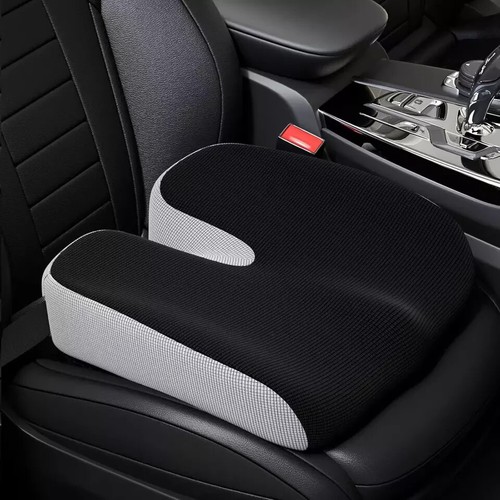 Adult Car Booster Seat Cushion, Memory Foam Wedge Car Seat Cushions for Short - Picture 6 of 7
