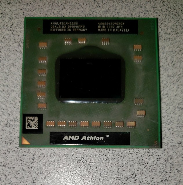 GATEWAY NV52 NV53 NV54 NV56 NV58 AMD Athlon 2.1 Ghz CPU Processor  AMQL65DAM22GG