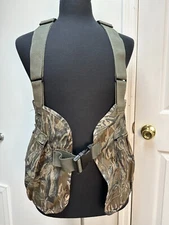 VTG Mossy Oak Treestand Turkey Hunting Strap Vest Camouflage USA Made Camo