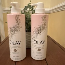 Olay Cleansing & Nourishing B3 Hyaluronic Acid Body Wash 17.9 oz 2pack