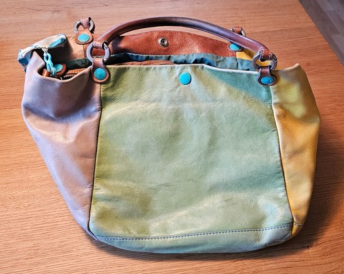 extravagante Handtasche Leder von GABS, gut mit Gebrauchsspuren - Bild 12 von 12