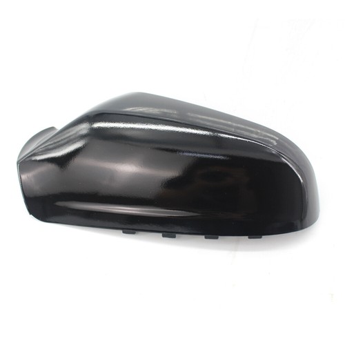 Fit for Vauxhall Astra H MK5 Shiny Black Wing Mirror Cover Cap Casing 04-09 Left - Imagen 2 de 7