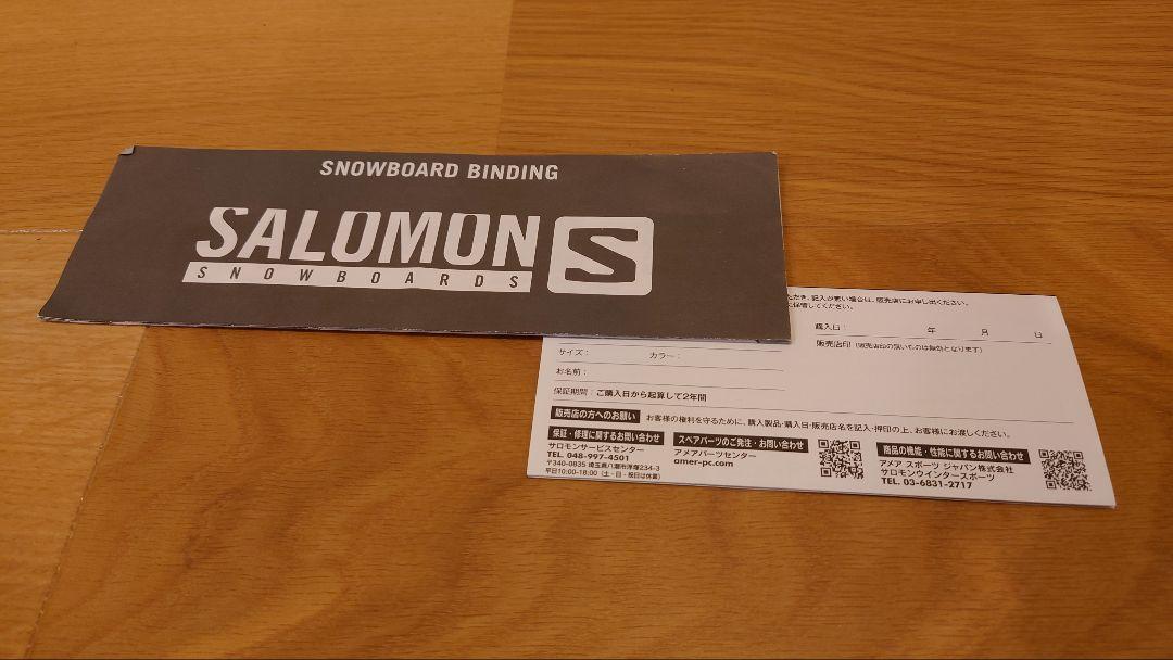 SALOMON（サロモン） DISTRICT HPS M size Salomon District Hps M Size Binding | eBay